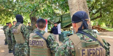 El Grupo Operativo Anticontrabando fortalece la lucha contra el ilícito con capacitación a soldados en Arauca