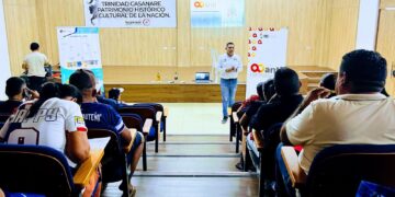 Grupo Anticontrabando fortalece la capacitación a tenderos y comerciantes en Trinidad en temporada decembrina