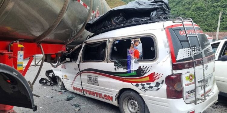 Grave accidente en la vía Sardinata–Ocaña deja varios heridos y cierre total de la vía