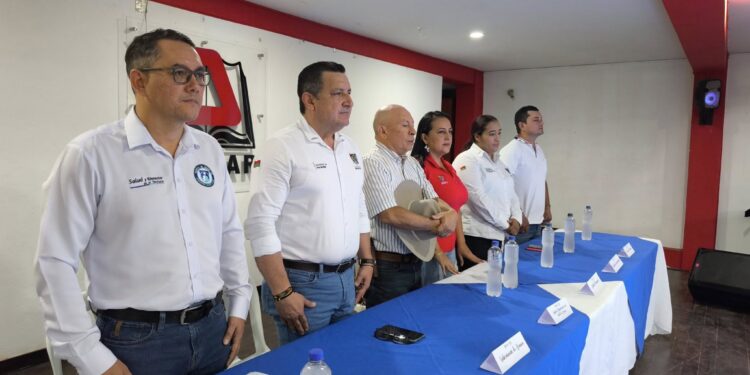 Socialización del proyecto de construcción del cerramiento perimetral del hospital del Sarare en Saravena