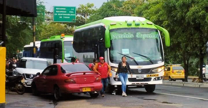 Organizaciones Sociales del Sarare, acompañadas por la Guardia Indígena, llegaron a la ciudad de Arauca