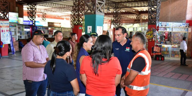 En Arauca: Inspección a terminal de transporte y tarifas realizó la Alcaldía