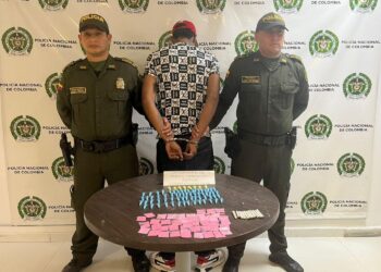 En Villavicencio: En la glorieta de Ciudad Porfía lo capturaron con droga