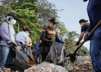 Intervención urgente en Torres de San Marcos: Retiran más de 10 toneladas de residuos para recuperar el espacio público