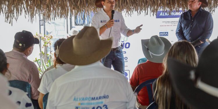 Compromiso político en Orocué con Álvaro Mariño: Con propuestas legislativas escuchó a la comunidad
