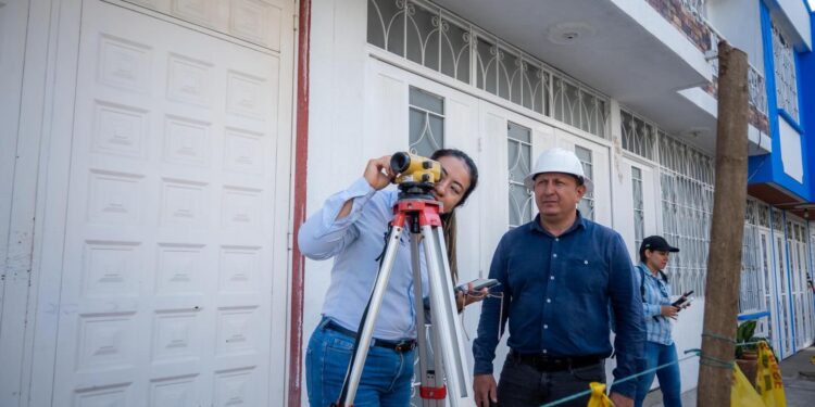 Yopal acelera obras de pavimentación en varios sectores de la ciudad