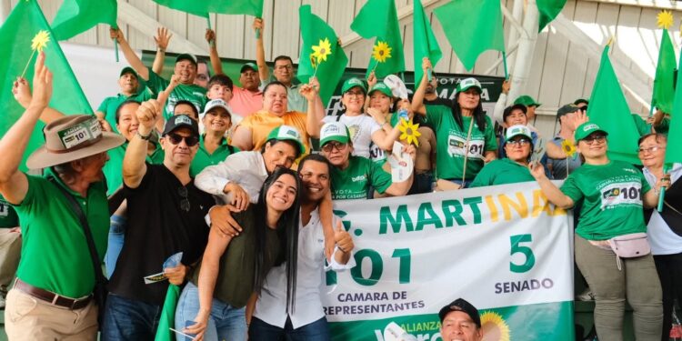 Diego García de Alianza Verde consolida respaldo ciudadano en Villa Natalia y proyecta crecimiento regional