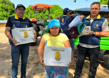 Tras más de 12 horas de travesía, la caravana humanitaria de la Gobernación de Casanare, llegó a Caño Muchuelo