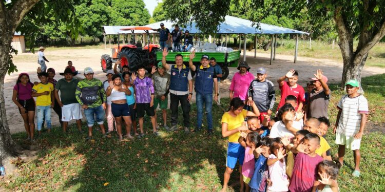 Tras más de 12 horas de travesía, la caravana humanitaria de la Gobernación de Casanare, llegó a Caño Muchuelo