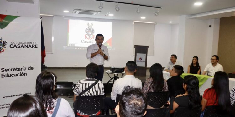 110 jóvenes inician su camino laboral en la Gobernación de Casanare