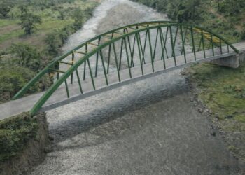 Gobernación de Casanare, recuperó el puente Paso Cusiana