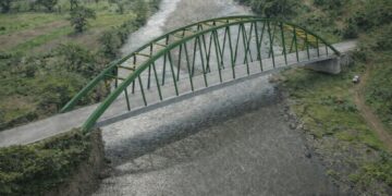 Gobernación de Casanare, recuperó el puente Paso Cusiana