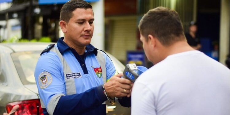 Alcaldía de Yopal y sus agentes de tránsito realizan puestos de control de alcoholemia en distintos puntos de la ciudad
