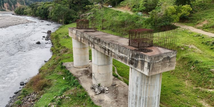 Gobernación de Casanare, recuperó el puente Paso Cusiana