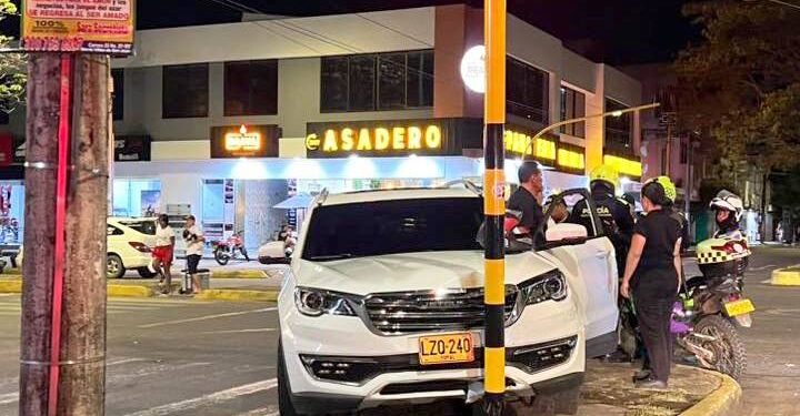 Accidente de tránsito en Yopal: colisión entre dos vehículos sin heridos