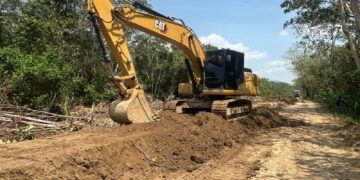 En Arauca, avanzan los trabajos de mejoramiento y protección del Dique Perimetral en el sector rural