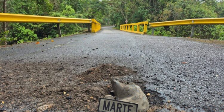 Explosivo del ELN fue destruido en corredor vial entre Casanare y Arauca