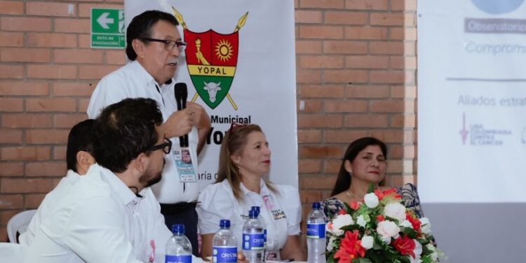 Yopal realiza primer rimposio para fortalecer la lucha contra el cáncer de mama y cuello uterino