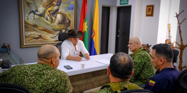 Zorro fortalece articulación con Armada Nacional para seguridad de Casanare