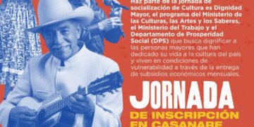 Casanare se suma a la Convocatoria Dignidad Mayor con jornadas de inscripción para adultos mayores del sector cultural
