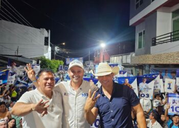 Álvaro Mariño cierra campaña en Paz de Ariporo enfocándose en propuestas locales