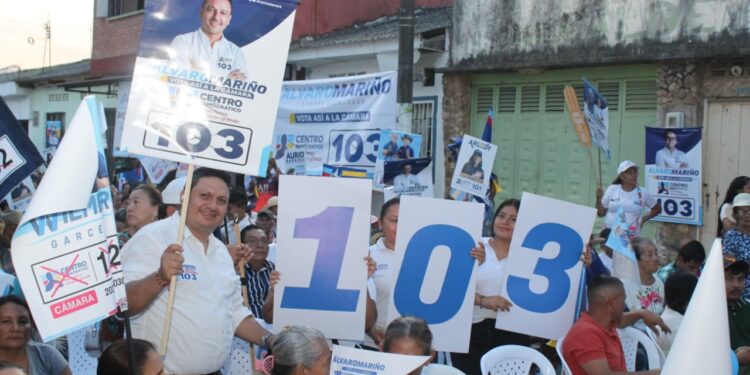 Álvaro Mariño cierra campaña en Paz de Ariporo enfocándose en propuestas locales