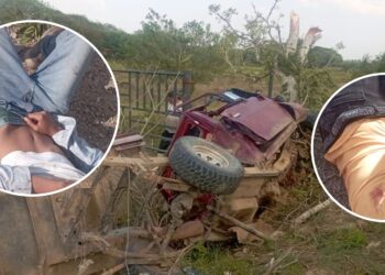 Grave accidente de tránsito en zona rural de Arauca. Dos personas fallecieron