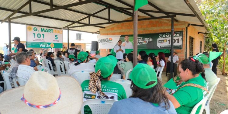 Consolidación de fuerzas en Yopal: El proyecto de Diego García, 101 se fortalece en los corregimientos de Casanare
