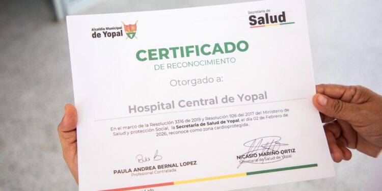 Hospital Central de Yopal ha anunciado oficialmente su consolidación como una Zona Cardioprotegida,
