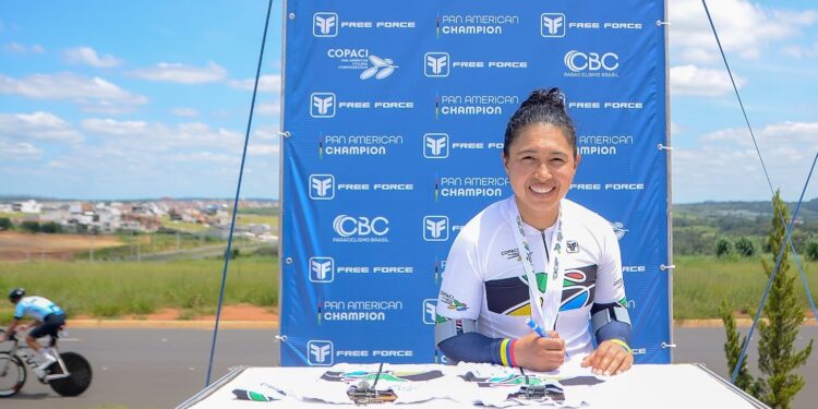 Carolina Munévar brilló en el campeonato Panamericano de Paracycling en Brazil