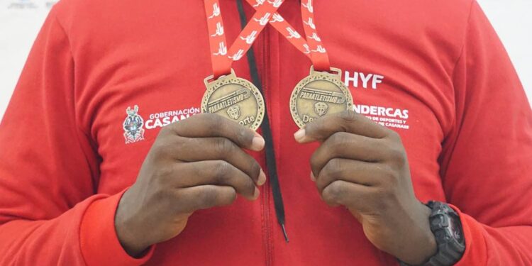 13 Medallas para Casanare, en la Copa Nacional de Paraatletismo