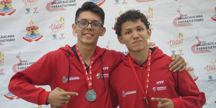 13 Medallas para Casanare, en la Copa Nacional de Paraatletismo
