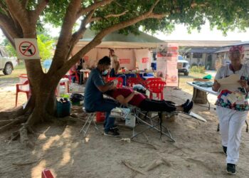 Más de 220 personas fueron atendidas en brigada de salud en zona rural de Cravo Norte en el departamento de Arauca