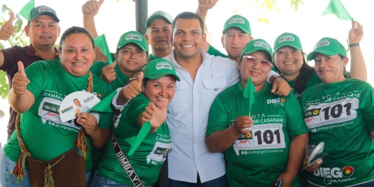 Consolidación de fuerzas en Yopal: El proyecto de Diego García, 101 se fortalece en los corregimientos de Casanare