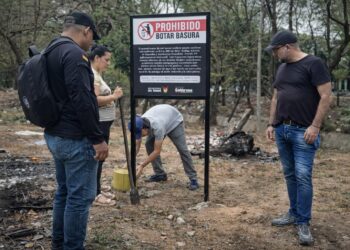 Arrojar basura en el espacio público puede costarle hasta 30 SMDLV