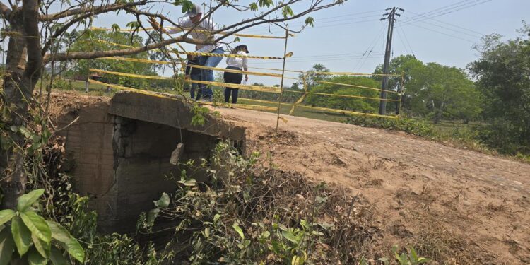 Inspección técnica al box culvert y pontón en vereda La Venturosa para fortalecer vía Algarrobo – Orocué