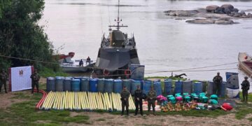 Ejército Nacional asesta contundente golpe a estructuras criminales dedicadas a la explotación ilícita de yacimientos mineros en Guainía