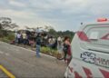 Se accidenta bus de transporte en el Piedemonte Araucano