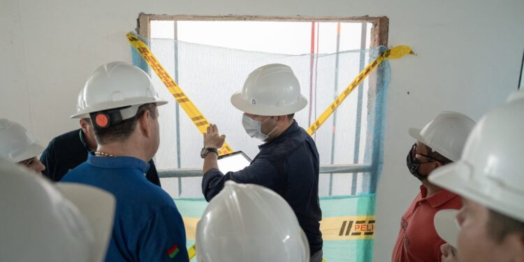 Avanza la construcción y mejoras del Hospital San Vicente de Arauca