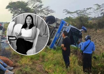 Una docente es la única víctima de accidente de tránsito de buseta de Libertadores en la vía Tame – Hato Corozal