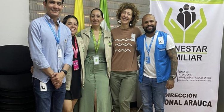 Bienestar Familiar y UNICEF fortalecen acciones para la protección de la niñez en Arauca
