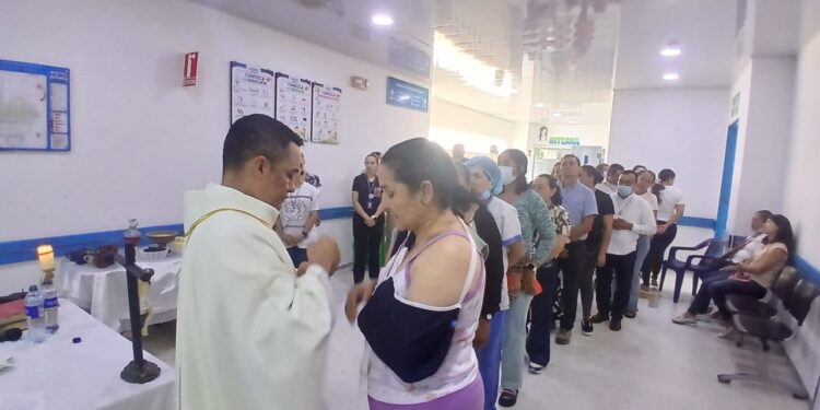 HORO celebró el Jueves Santo con pacientes hospitalizados: un mensaje de fe, esperanza y solidaridad