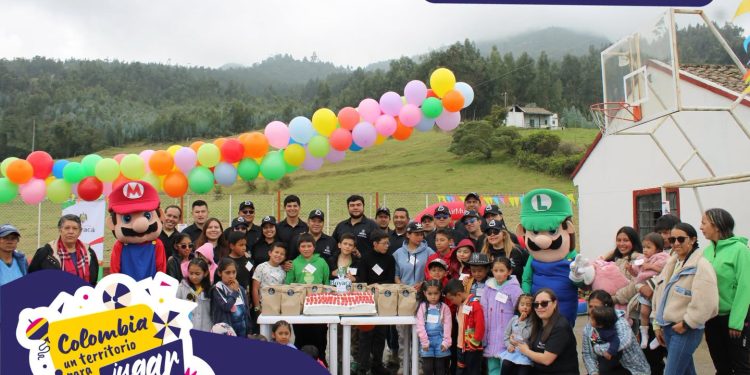 En Tópaga, la niñez florece jugando: Gobernación de Boyacá impulsa espacios de bienestar en San Judas Tadeo