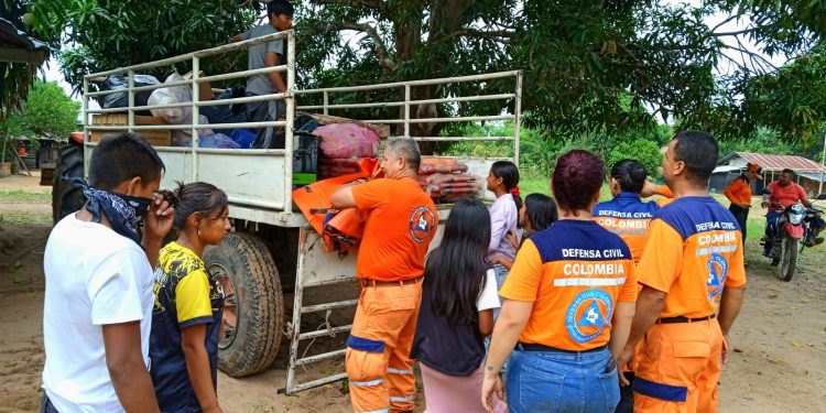 Indígenas socorristas ya tienen con qué enfrentar las emergencias en Caño Mochuelo