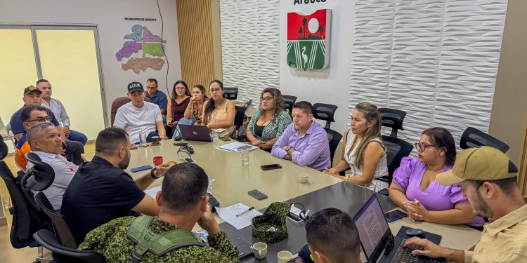 Sesionó comité de gestión del riesgo del municipio de Arauca priorizando poda de árboles para reactivar vuelos nocturnos en aeropuerto Santiago Pérez Quiroz