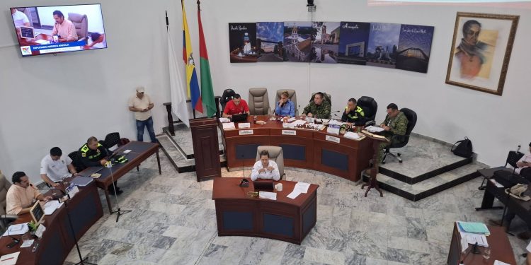En el seno de la Asamblea, se lleva a cabo el tema de inseguridad que se vive en el departamento de Arauca