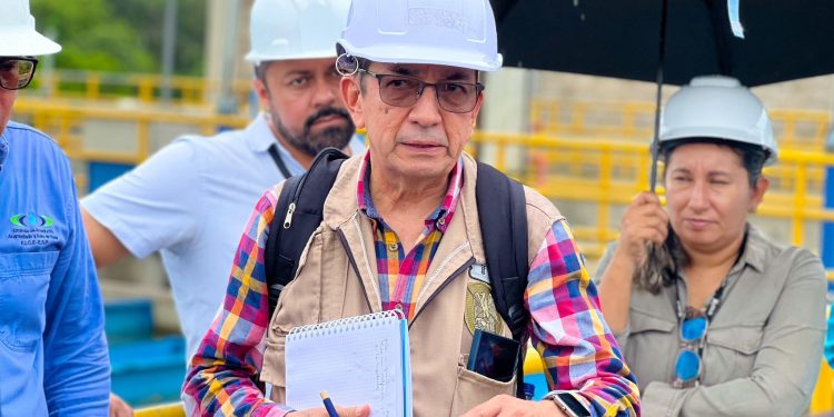 Infraestructura y EAAAY inspeccionan Planta de Tratamiento de Agua Potable de Yopal