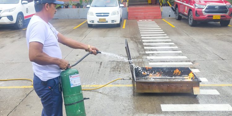 El HORO fortalece la capacidad de respuesta de nuestro equipo brigadistas