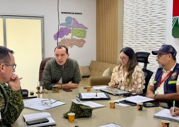 Consejo de seguridad y comité de orden público adelantó el alcalde del Municipio de Arauca