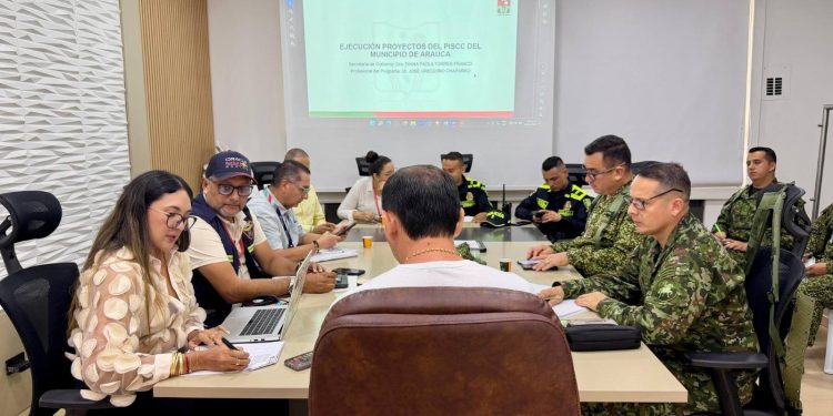 Consejo de seguridad y comité de orden público adelantó el alcalde del Municipio de Arauca